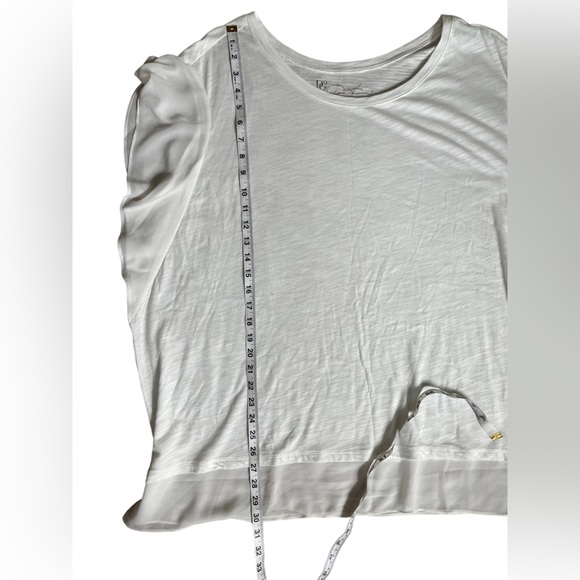 DG2 White Sheer Ruffle Top - Picture 10 of 10